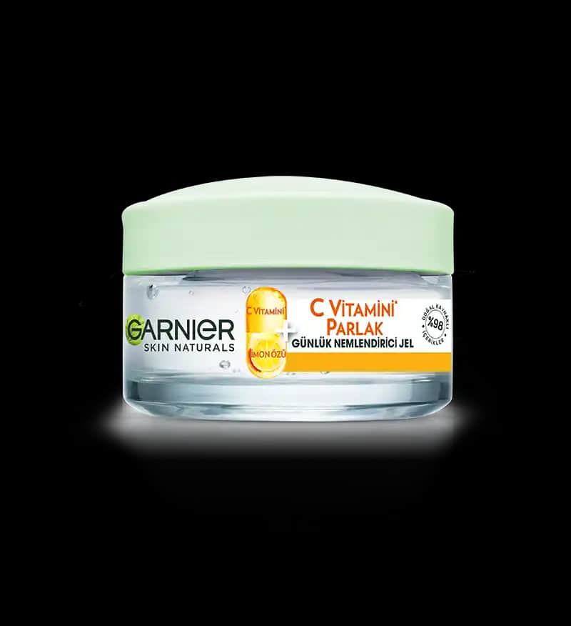 Garnier C Vitamini Parlak Günlük Nemlendirici Jel ile Sağlıklı ve Işıltılı Cilt Bakımı