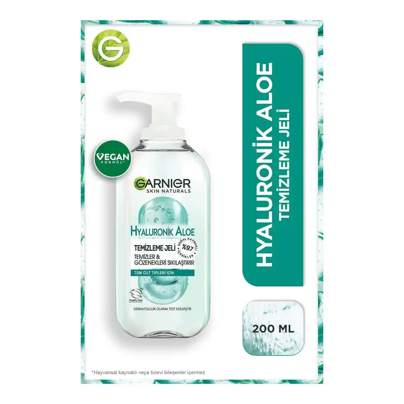 Garnier Hyaluronik Aloe Temizleme Jeli: Doğal ve Etkili Cilt Bakımı İçin Uygun Çözüm