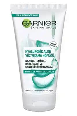 Garnier Hyaluronik Aloe Yüz Yıkama Köpüğü ile Temizlik ve Nemlendirme Çözümü