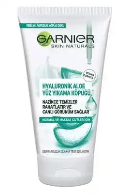 Garnier Hyaluronik Aloe Yüz Yıkama Köpüğü ile Temizlik ve Nemlendirme Çözümü