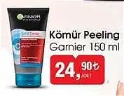 Garnier Kömür Peeling ile Derinlemesine Temizlik ve Sağlıklı Cilt Bakımı