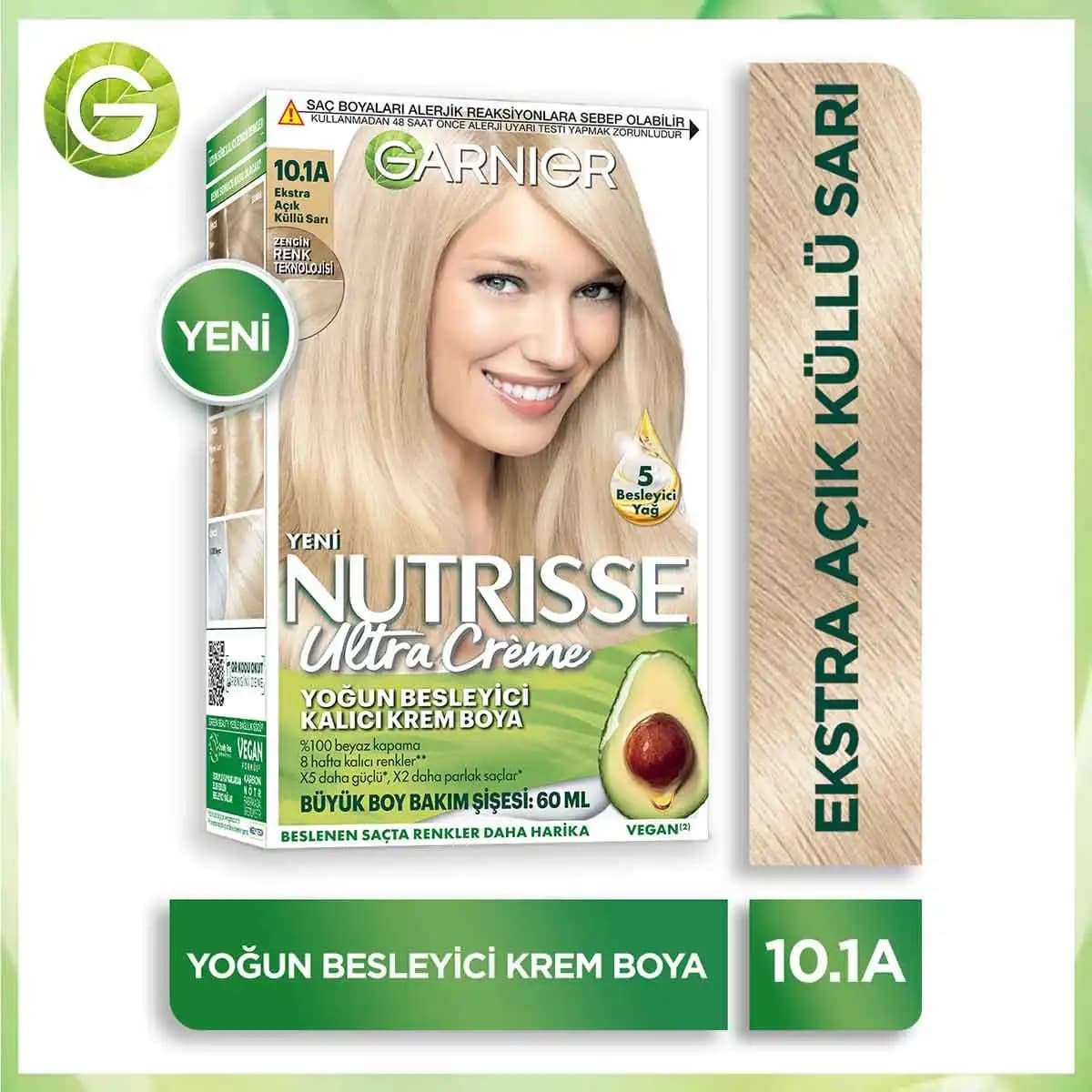 Garnier Küllü Sarı Saç Boyası ile Doğal ve Parlak Saç Renkleri Yaratın
