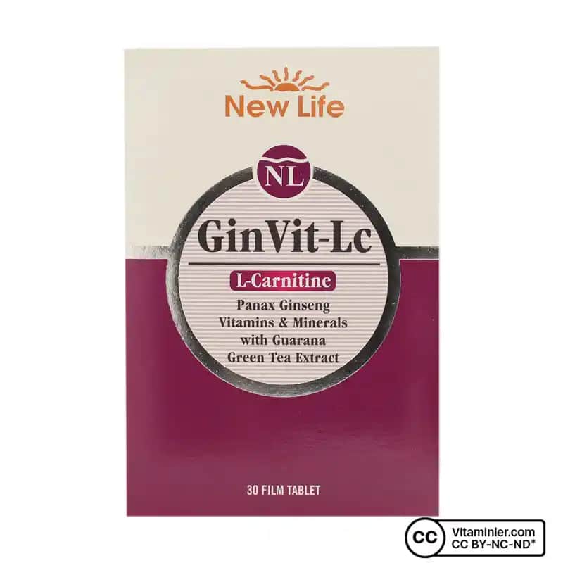 Ginvıt-LC 30 Tablet ile Cilt Sağlığını Destekleyen Anti-Aging Takviyesi