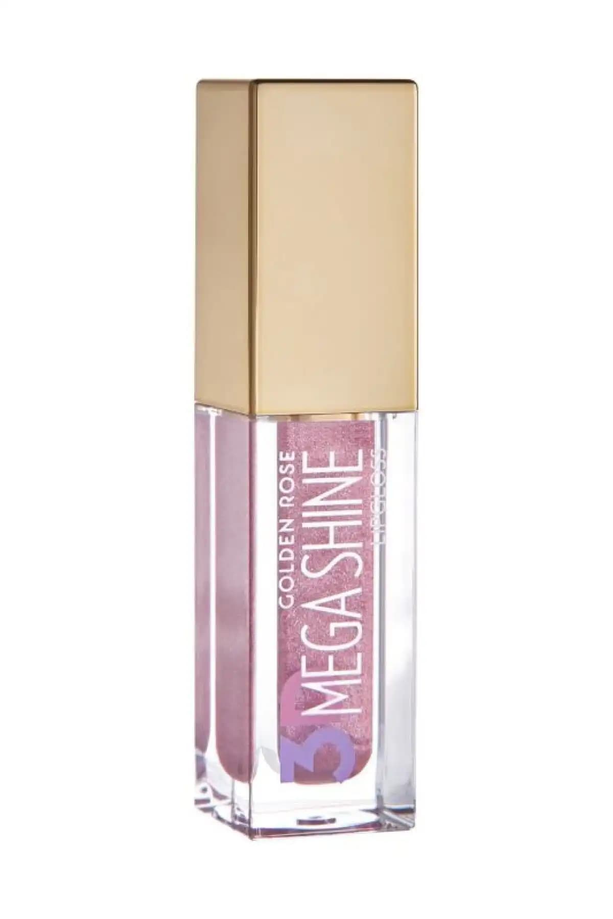 Golden Rose Mega Shine 121 ile doğal parlaklık ve ışıltı sağlayan makyaj ürünleri