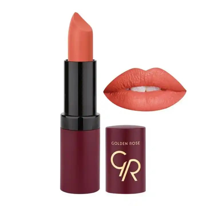 Golden Rose Velvet Matte 21 Ruj İncelemesi: Kalıcı ve Rahat Mat Dudak Makyajı Rehberi