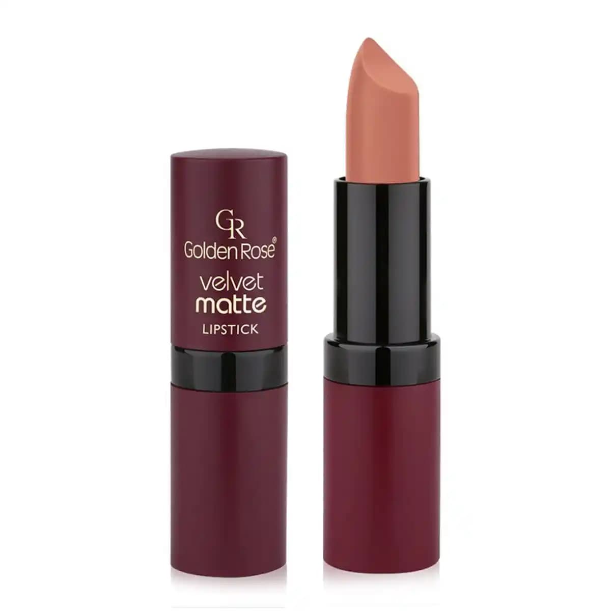 Golden Rose Velvet Matte Ruj: Yüksek Pigmentasyon ve Uzun Süreli Mat Doku