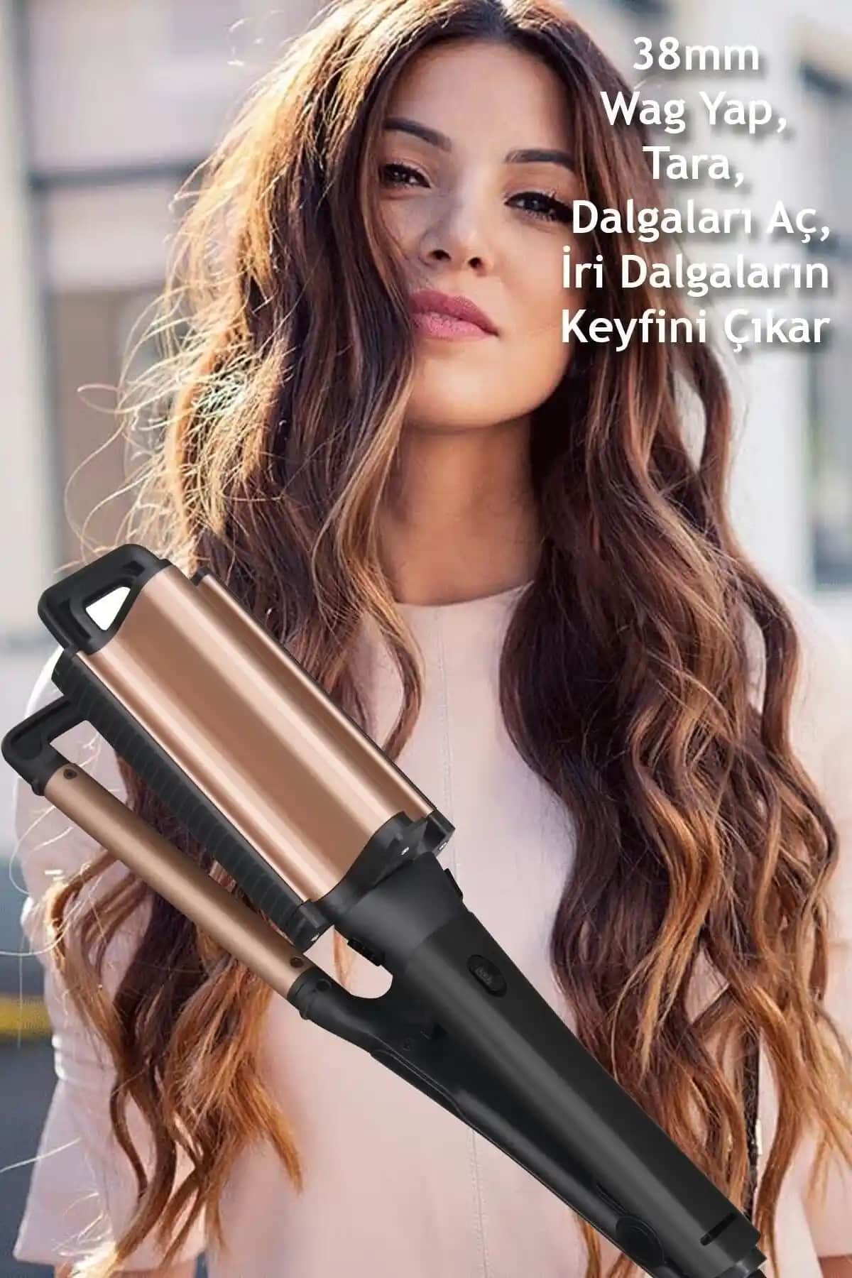 İri Dalga Maşa Nedir? Kullanımı ve Saç Sağlığına Etkileri Hakkında Detaylı Bilgi