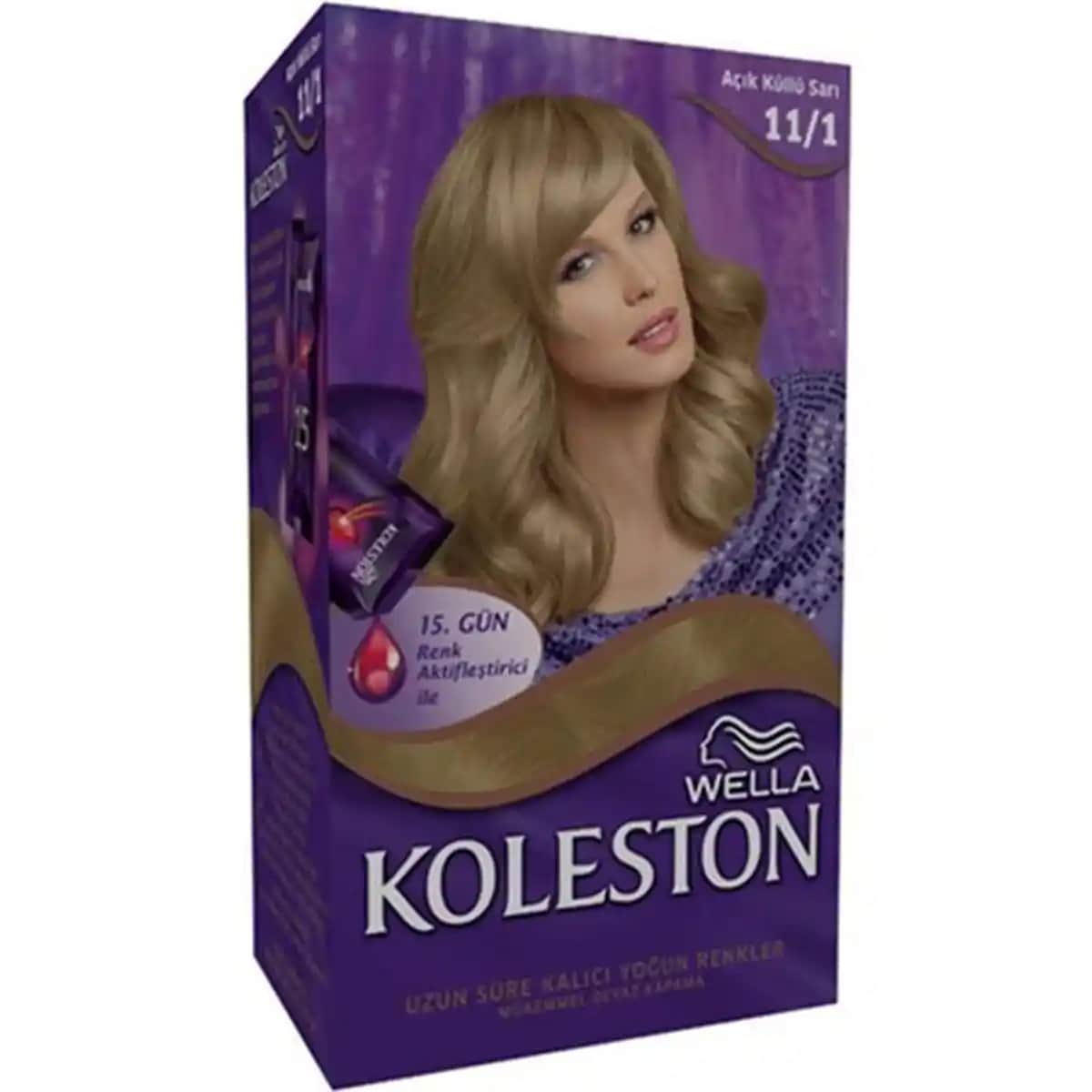 Koleston 11.1 Açık Küllü Sarı: Profesyonel Saç Boyası ile Doğal ve Parlak Görünüm