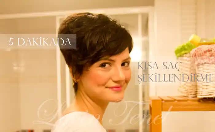 Köpükle Kısa Saç Şekillendirme Yöntemleri ve İpuçları