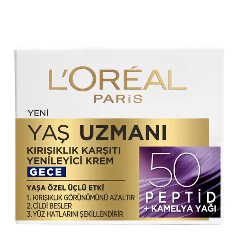 L'Oréal Paris Kırışıklık Kremi: Yaşlanma Karşıtı Güç ve Cilt Yenileme Çözümü