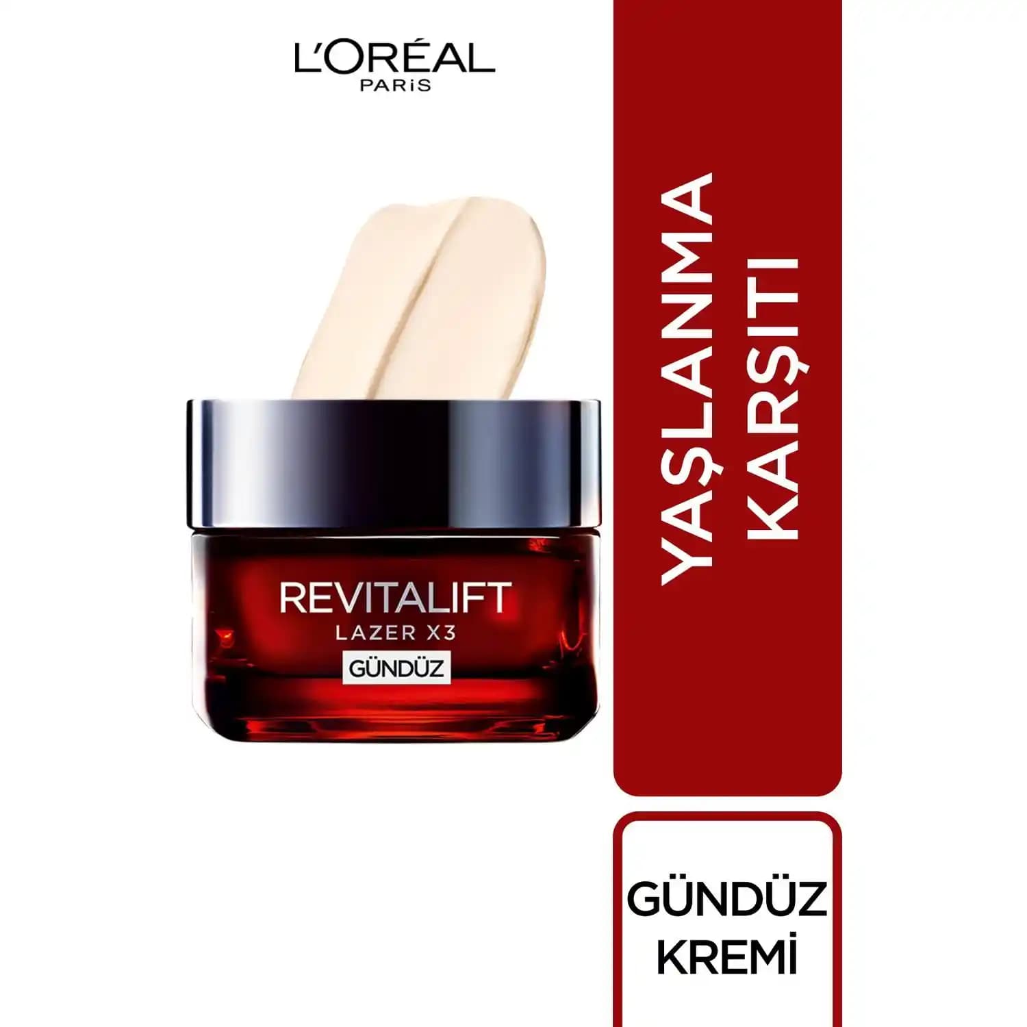 L'Oréal Revitalift Lazer X3 Gündüz Serumu: Yaşlanma Karşıtı ve Cilt Yenileme Özellikleri