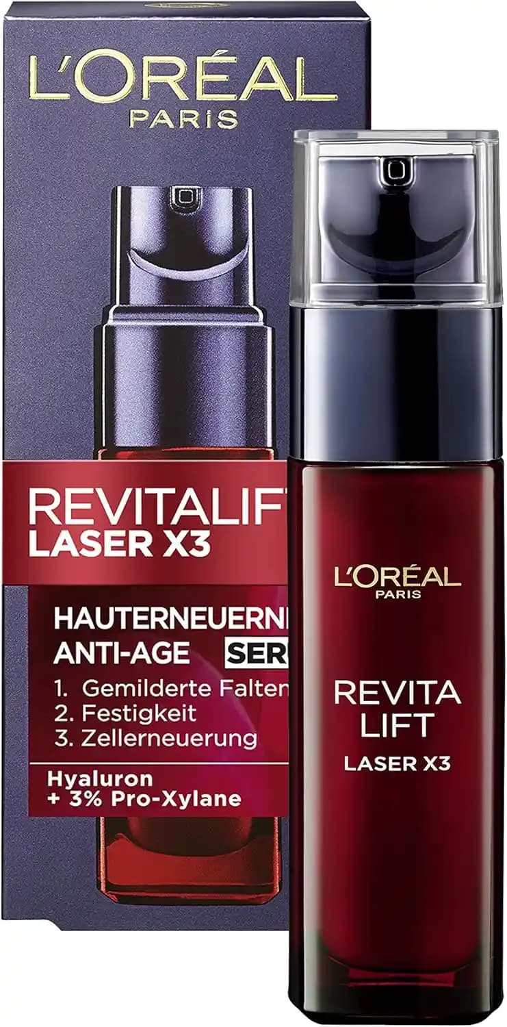 L'Oréal Revitalift Lazer X3 Serumu: Yaşlanma Karşıtı Güçlü Cilt Bakım Ürünü