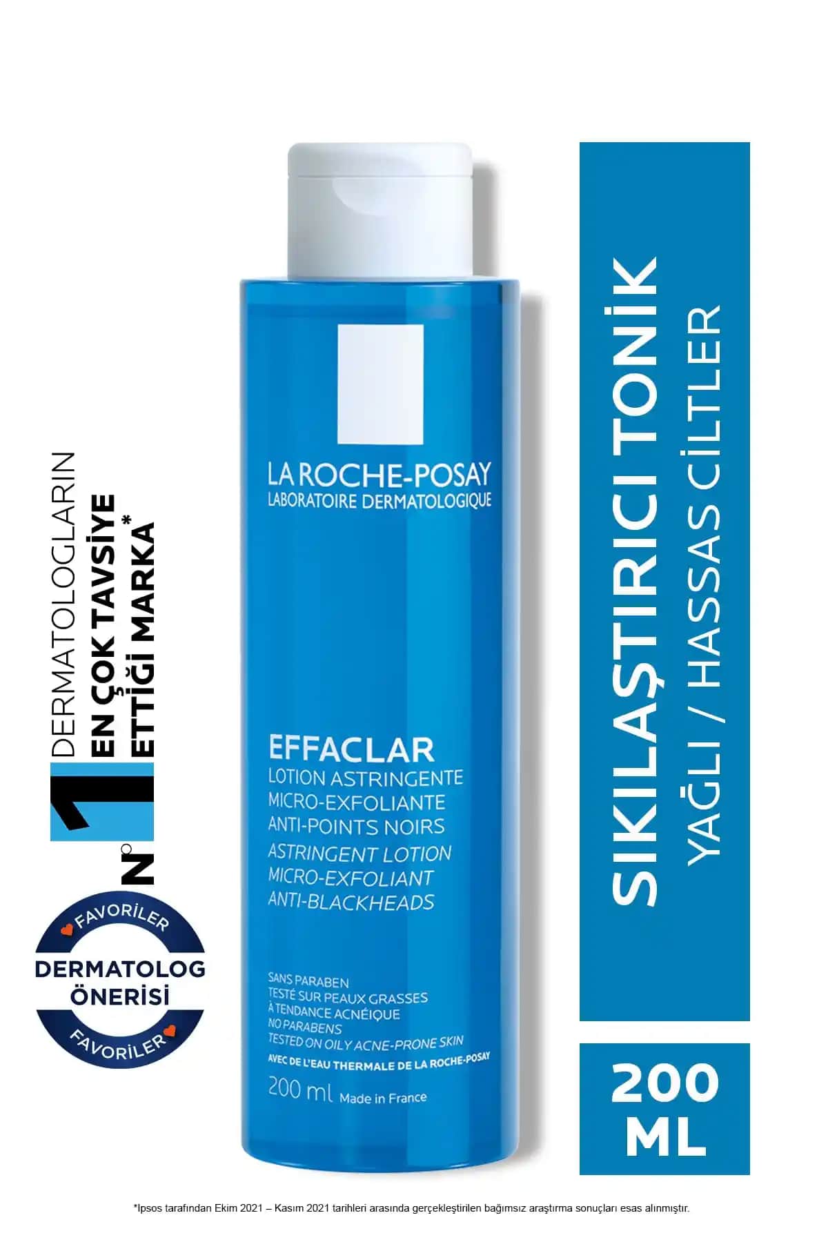 La Roche-Posay Effaclar Mikro Soyucu Tonik: Yağlı ve Akne Eğilimli Ciltler İçin Derinlemesine Temizlik