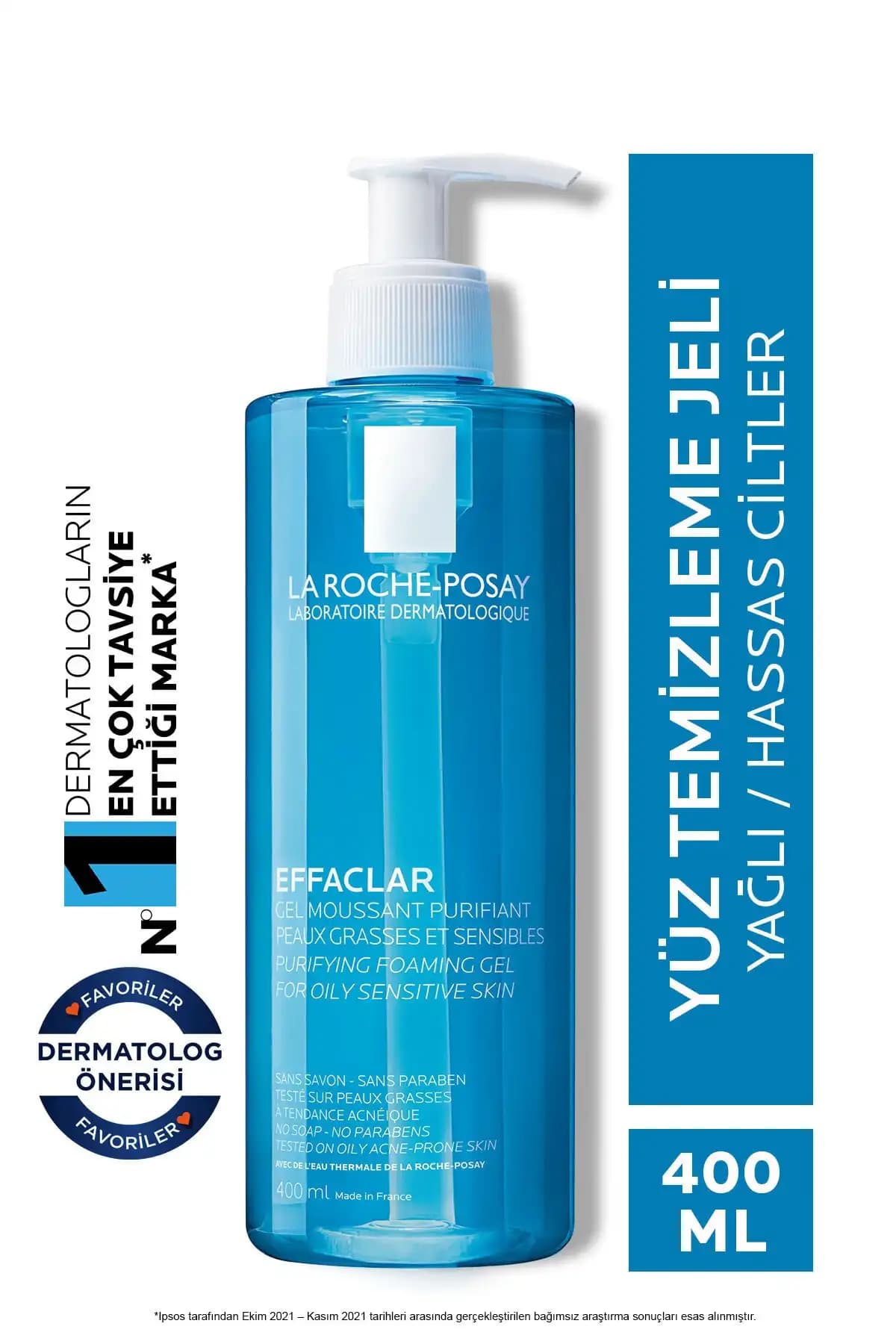 La Roche-Posay Effaclar Yüz Yıkama Jeli: Yağlı ve Hassas Ciltler İçin Temizlik Çözümü