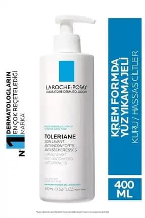La Roche-Posay Kuru Ciltler İçin Yüz Temizleme Jeli: Hassas ve Nem Dengeleyici Formül