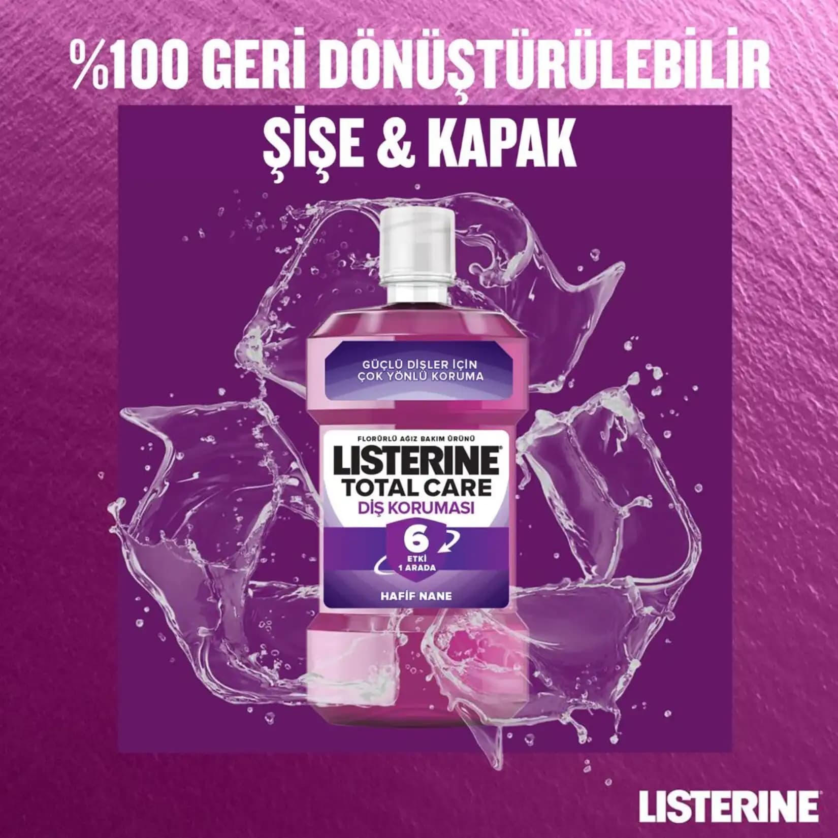 Listerine Total Care ile Günlük Ağız Bakımında Etkili ve Güvenilir Çözüm