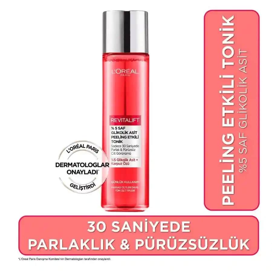 Loreal Paris Peeling Etkili Tonik ile Cilt Temizliği ve Yenileme Yöntemleri