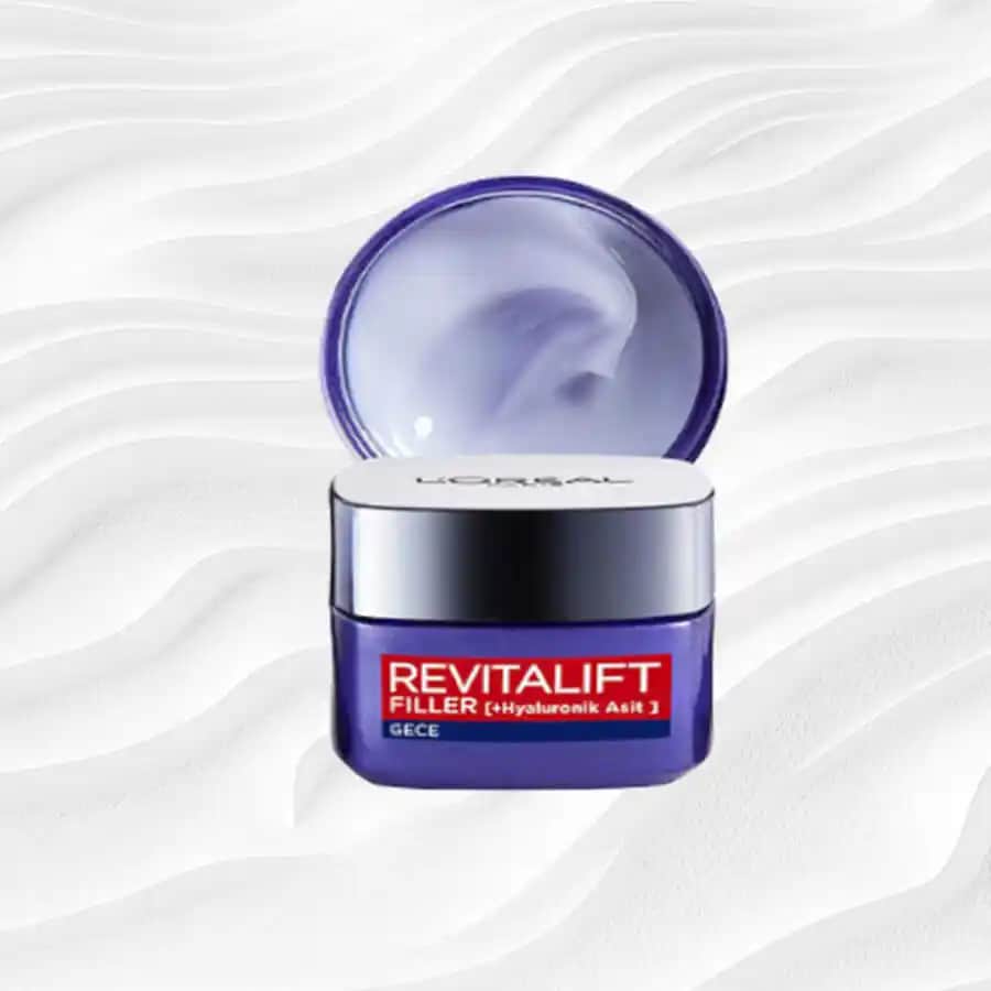 L’Oréal Revitalift Filler Gece Kremi: Yaşlanma Karşıtı ve Cilt Yenileme Özellikleri