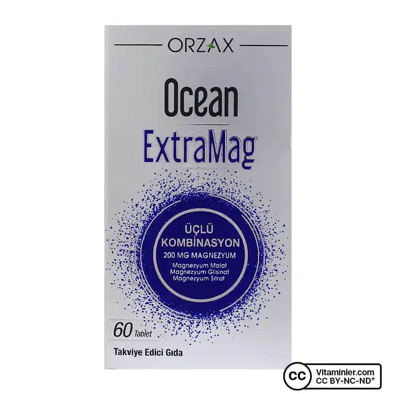 Magnezyum Takviyesi Ocean Magnezyum 60 Tablet ile Sağlıklı ve Enerjik Bir Yaşam