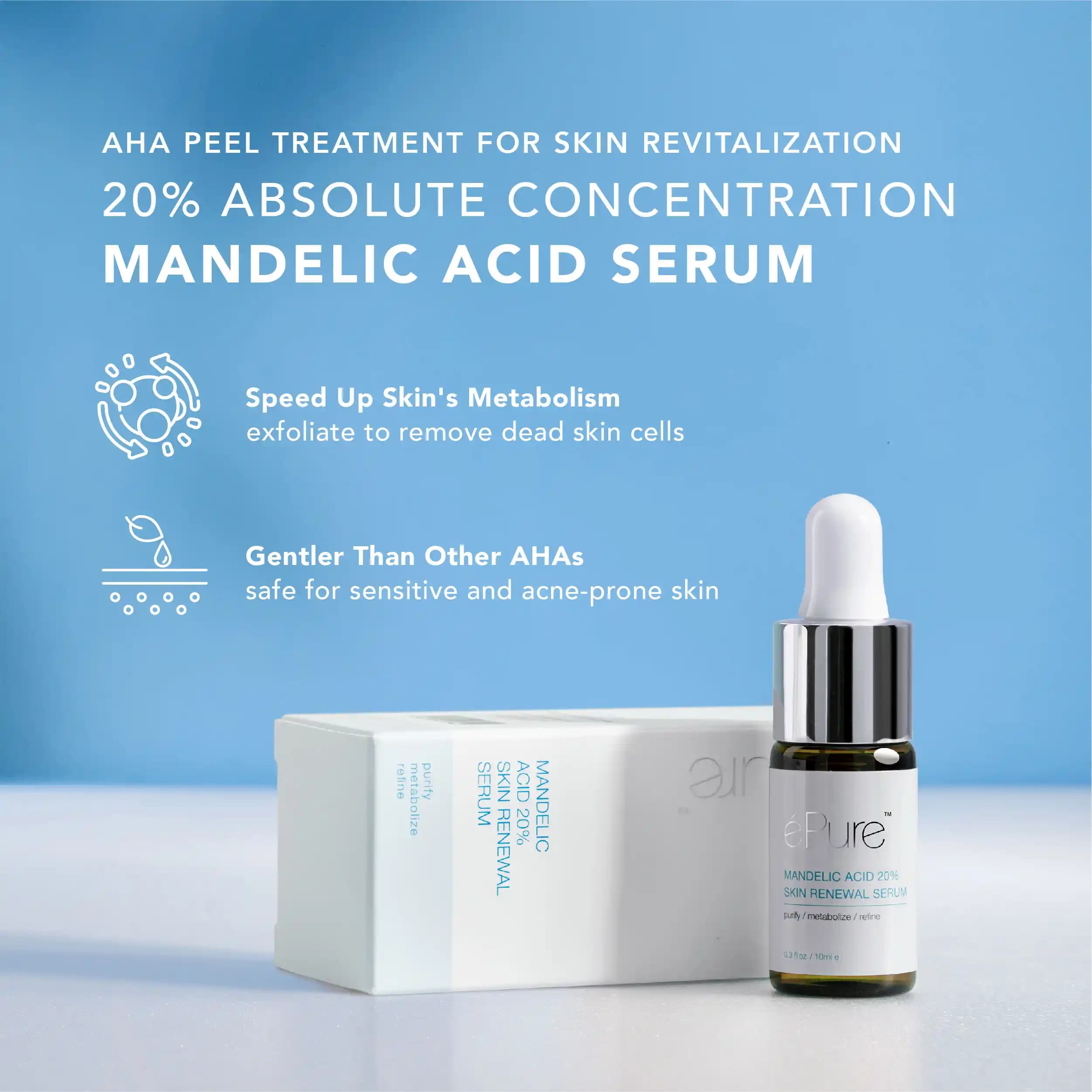 Mandelic Asit Serumu: Hassas Ciltler İçin Güçlü ve Nazik Cilt Bakım Çözümü