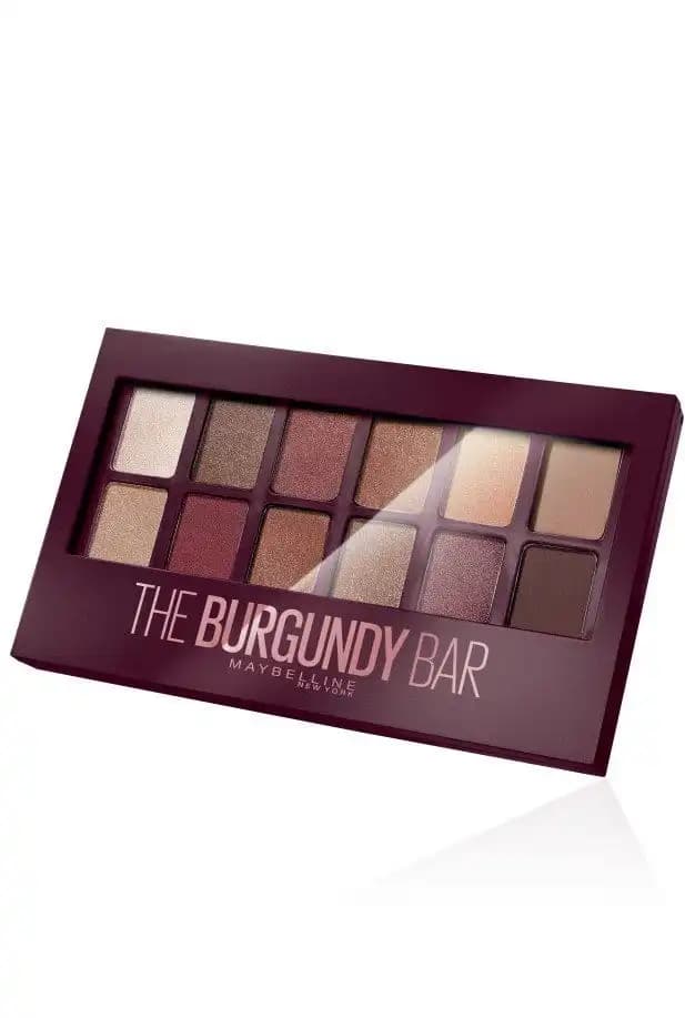 Maybelline New York The Burgundy Bar Far Paleti: Çok Yönlü ve Renkli Makyaj Seçenekleri