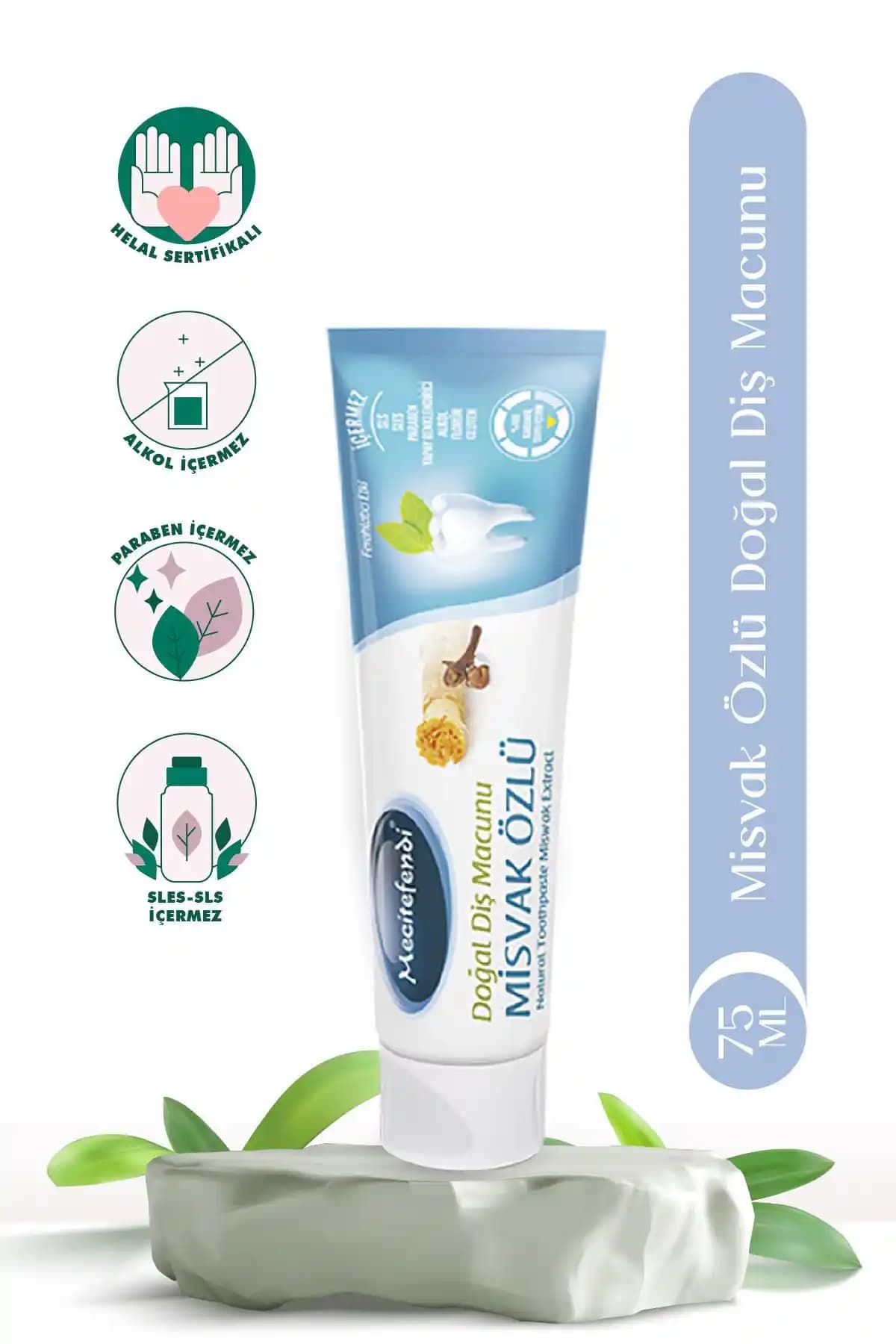 Misvak Diş Macunu: Doğal İçeriklerle Güçlendirilmiş Etkili Ağız Bakım Ürünü