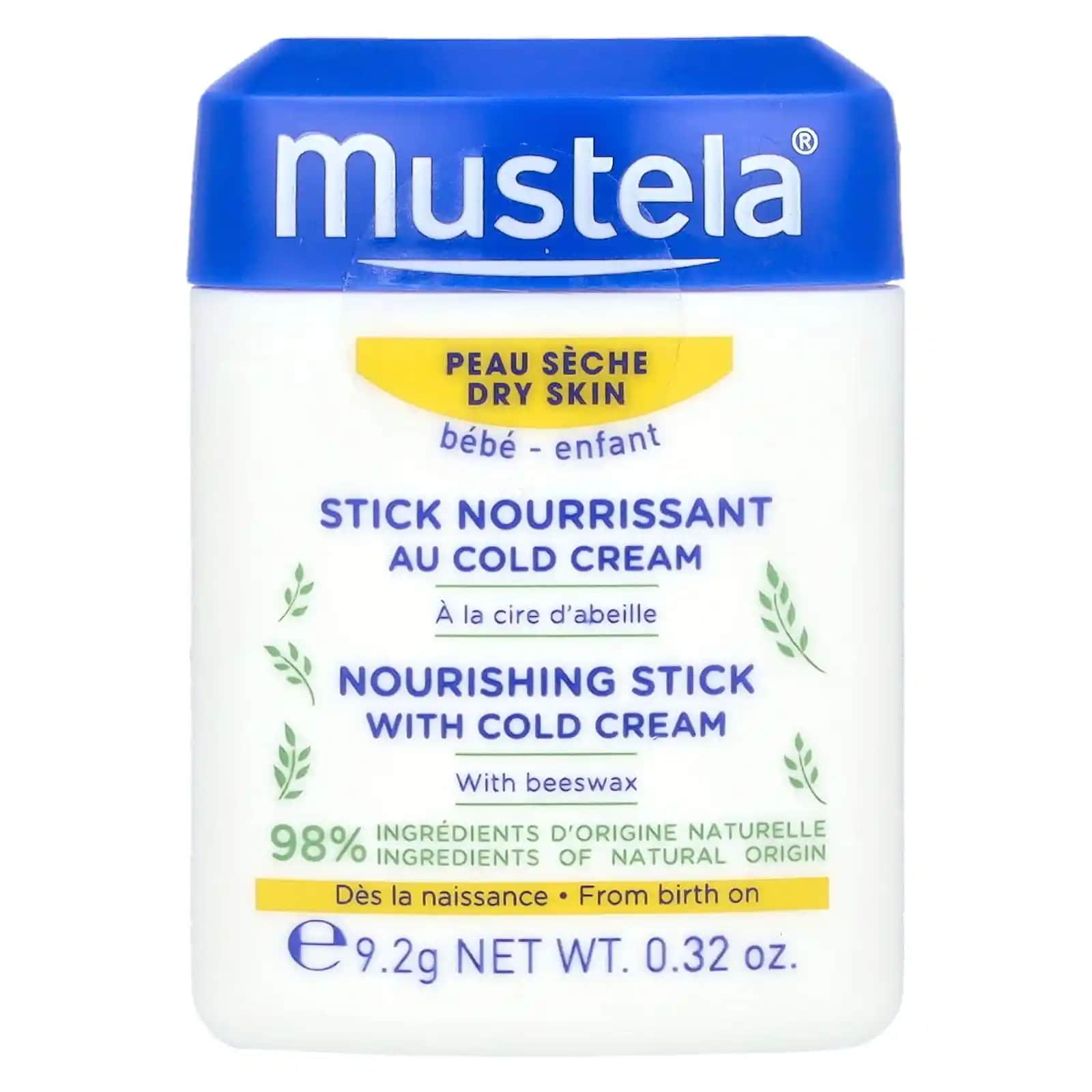 Mustela Besleyici Çubuk ve Soğuk Krem: Hassas ve Kuru Ciltler İçin Doğal Çözüm