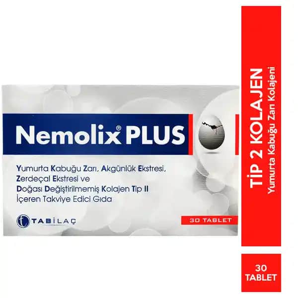 Nemolix Plus 30 Tablet: Cilt Sağlığını Güçlendiren Nem Desteği Ürünü