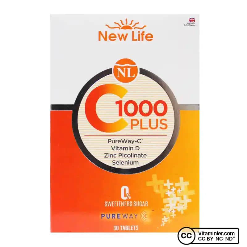 New Life C 1000 Plus ile Cilt Sağlığını Güçlendiren ve Enerji Seviyesini Artıran Takviye Ürünü