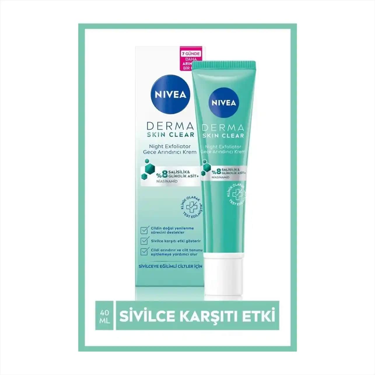 Nivea Derma Skin Clear Serisi: Sivilce ve Lekelerle Mücadelede Güvenilir Çözüm