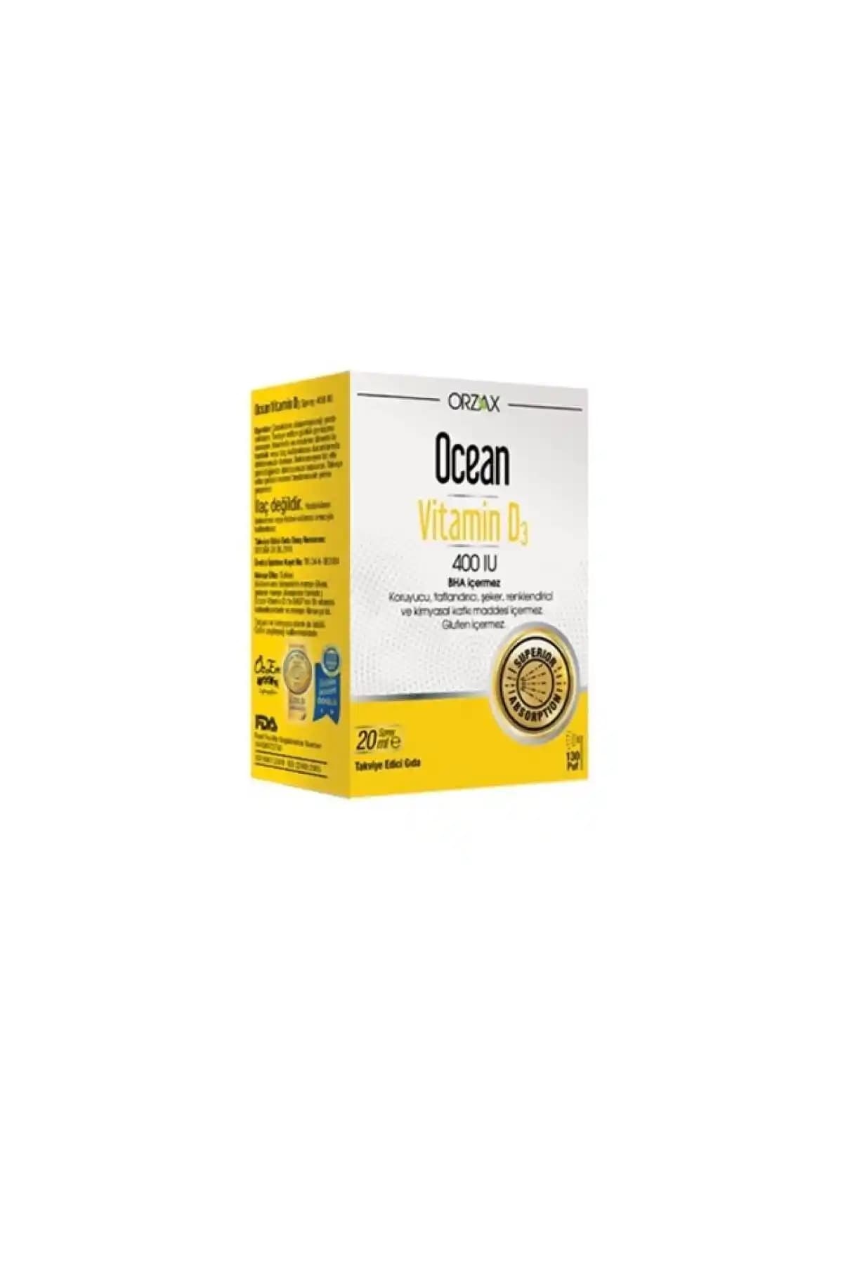 Ocean 400 D Vitamini ile Cilt Sağlığını Destekleyen Güçlü Bir Takviye Çözümü