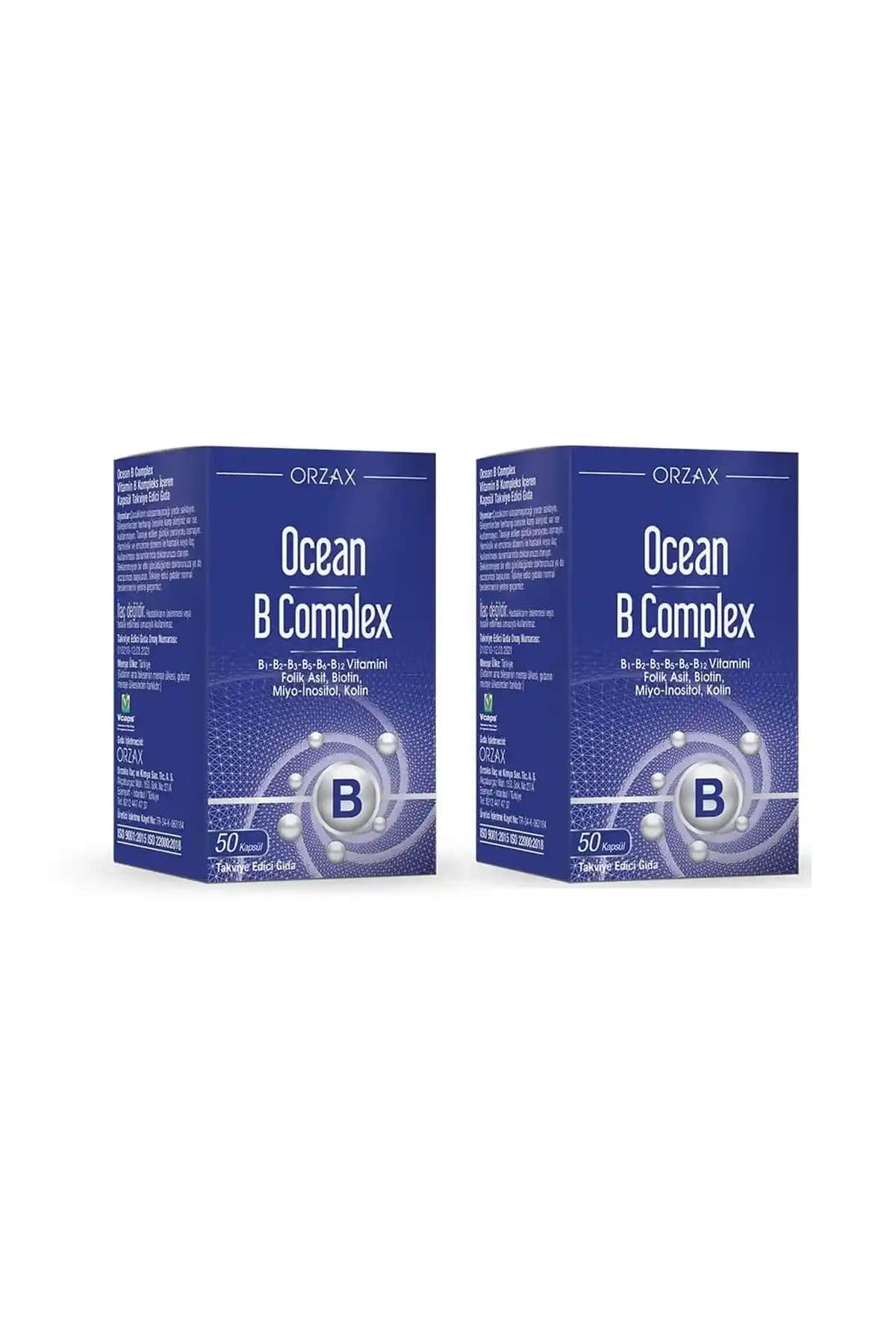 Ocean B Kompleks ile Doğal Güzelliğinizi Destekleyin Sağlıklı Yaşam ve Vitamin Takviyesi