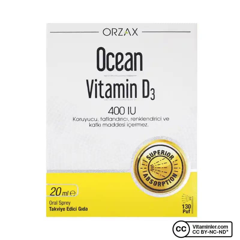 Ocean D3 400 IU ile Kemik Sağlığı ve Bağışıklık Güçlendirme Rehberi