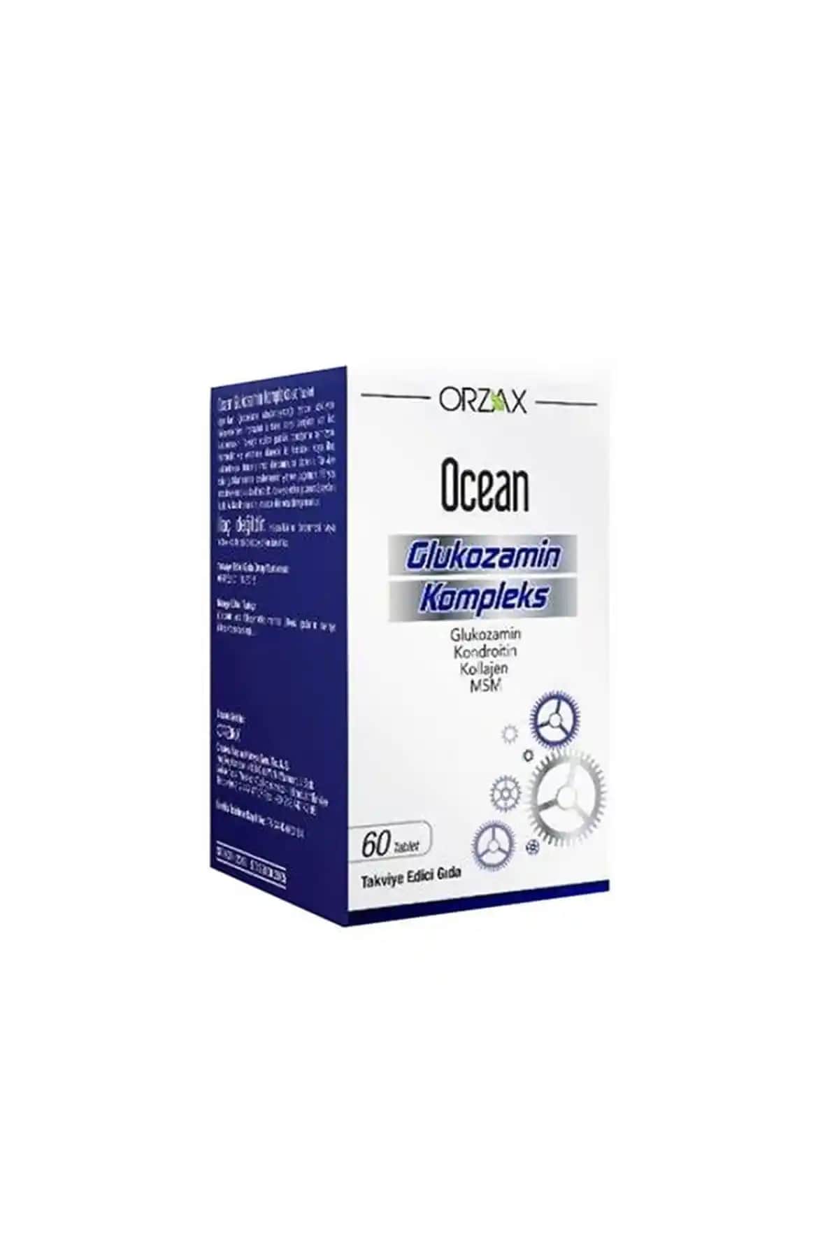 Ocean Glucosamine Complex 60 Tablet Eklem Sağlığını Destekleyen Doğal Takviye Ürünü