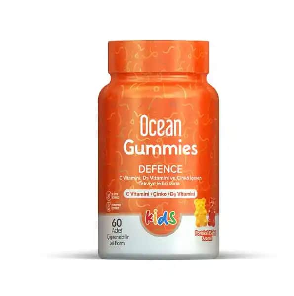 Ocean Gummies Defence: Çevresel Faktörlere Karşı Güçlü Cilt Koruma Takviyesi