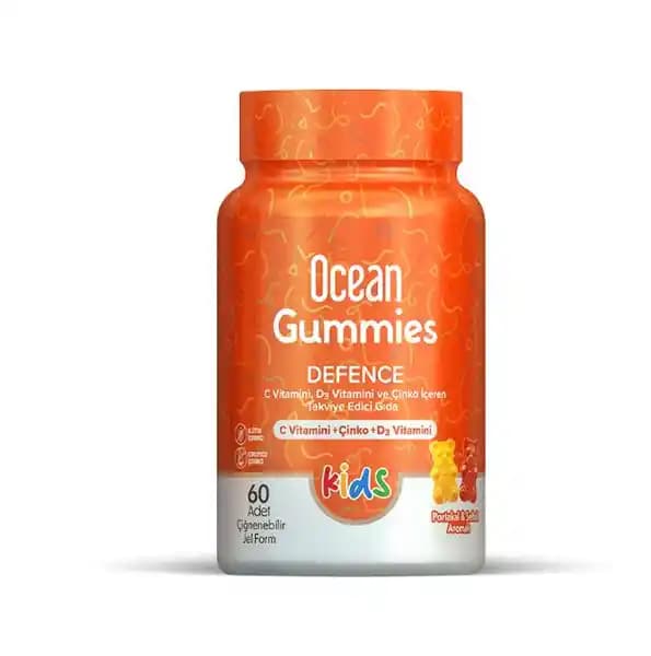 Ocean Gummies Defence: Çevresel Faktörlere Karşı Güçlü Cilt Koruma Takviyesi