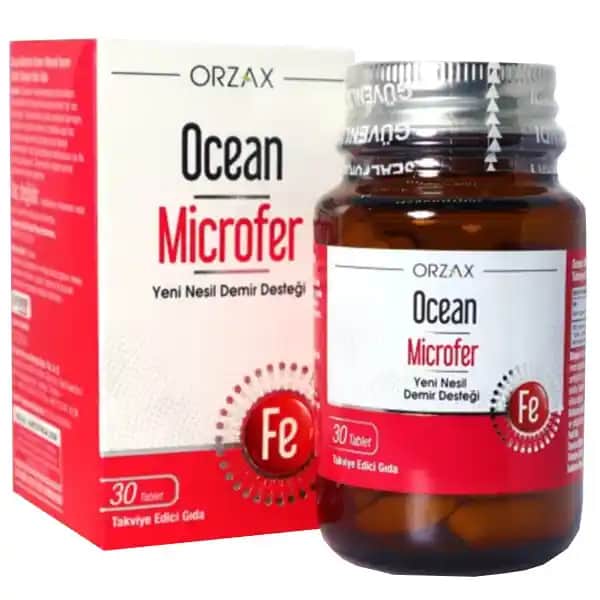 Ocean Microfer 30 Tablet ile Cilt Sağlığını Destekleyen Etkili Takviye Ürünü