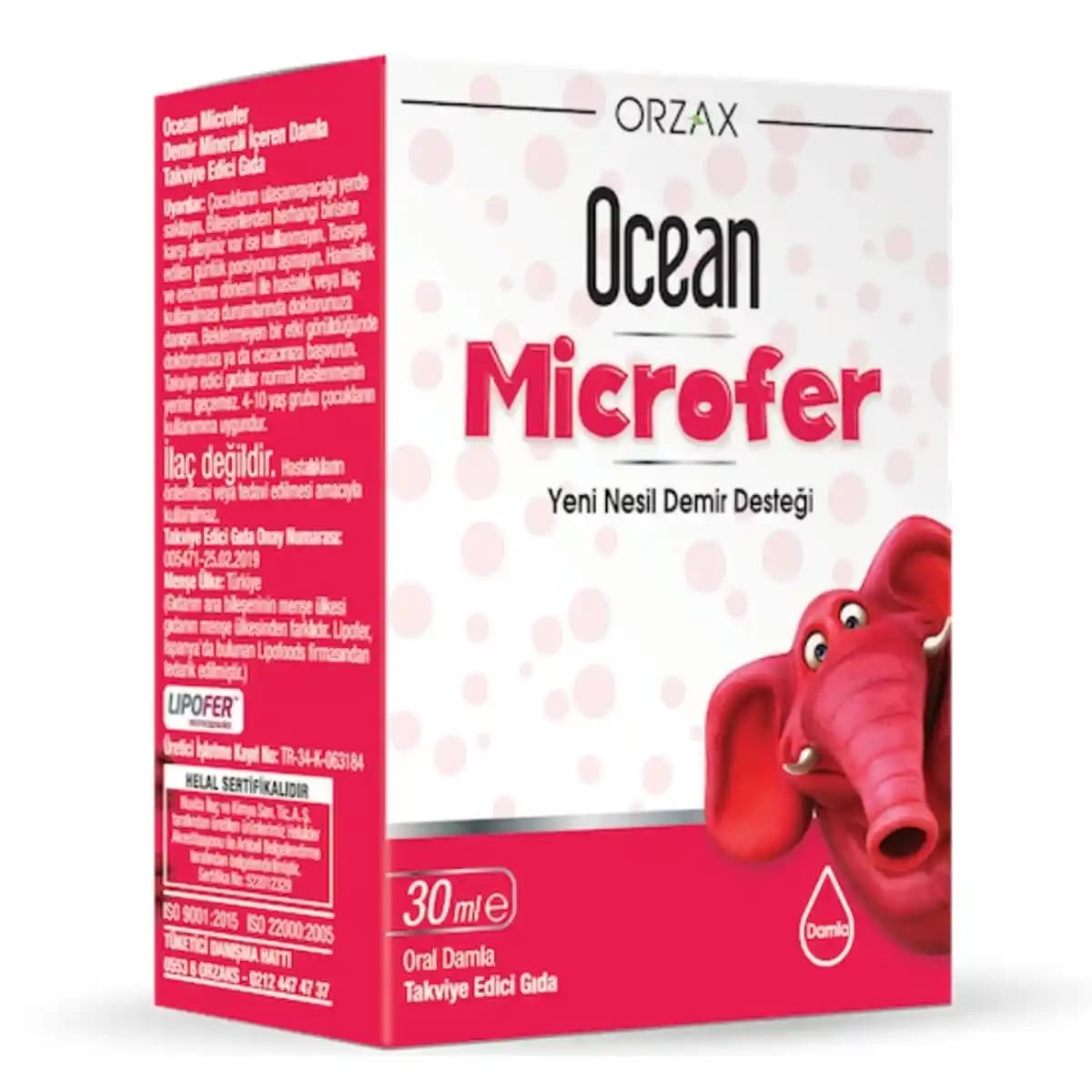 Ocean Microfer Damla ile Çocuklar ve Bebekler İçin Güvenli Demir Takviyesi Seçenekleri