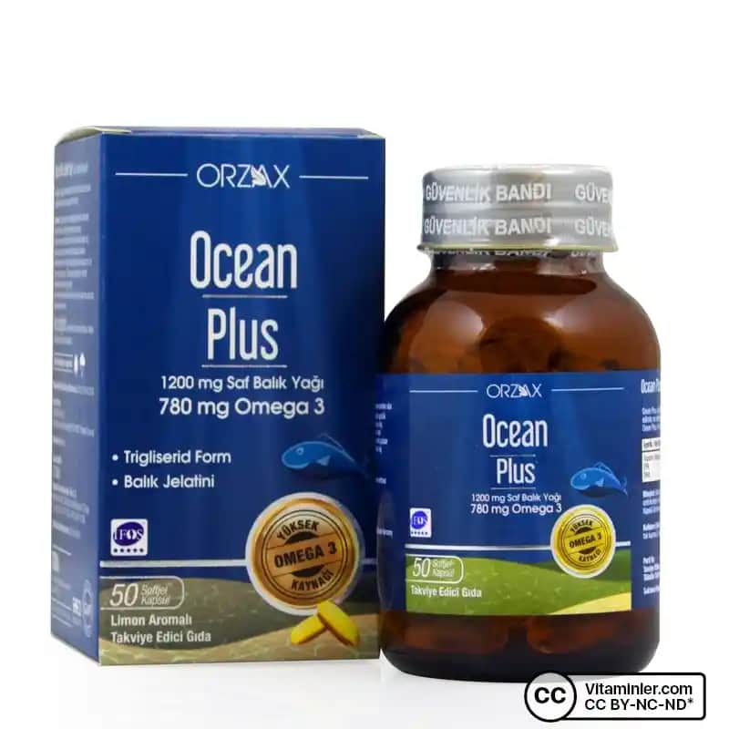 Ocean Plus Omega 3 1200 mg ile Cilt ve Güzellik İçin Doğal Destek Sağlayın