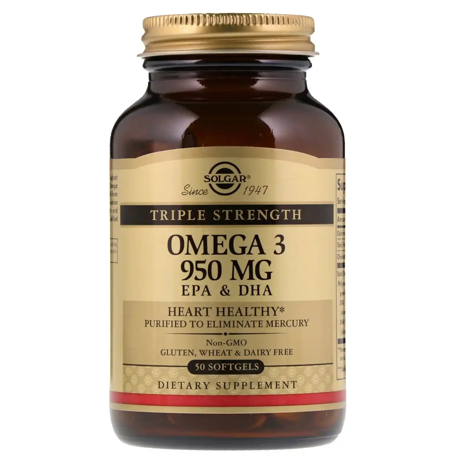 Omega 3 950 mg Solgar: Güzellik ve Sağlık İçin Güvenilir Takviye Seçeneği