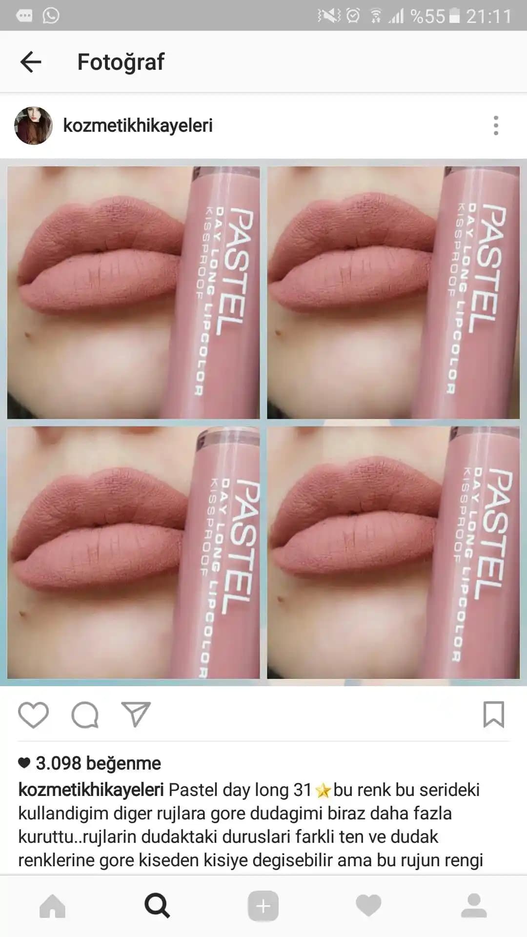 Pastel 17 Numara Ruj: Günlük Şıklık ve Kalıcılık İçin Idealdir