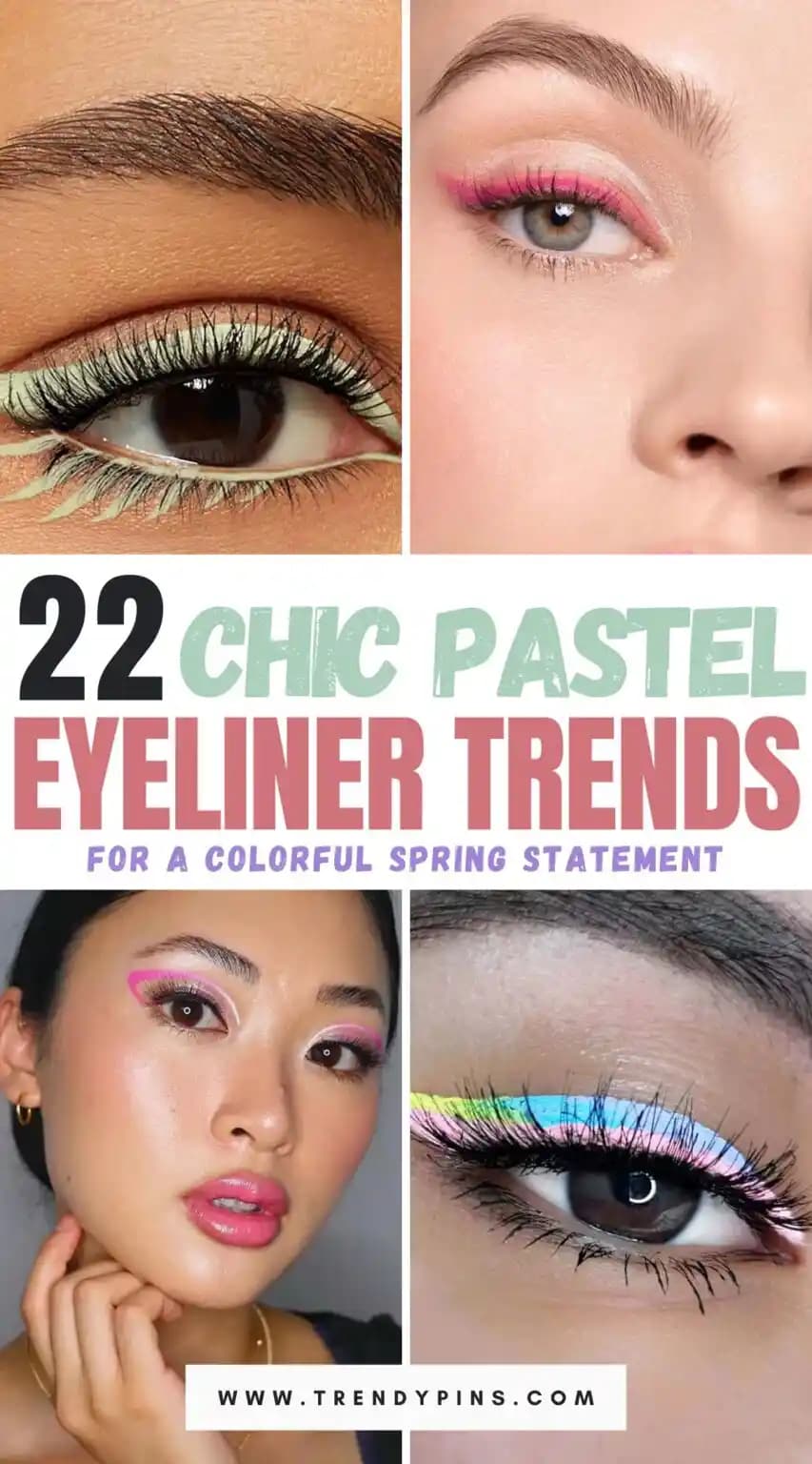Pastel Eyeliner Trendleri ve Uygulama İpuçlarıyla Modern Göz Makyajı Rehberi