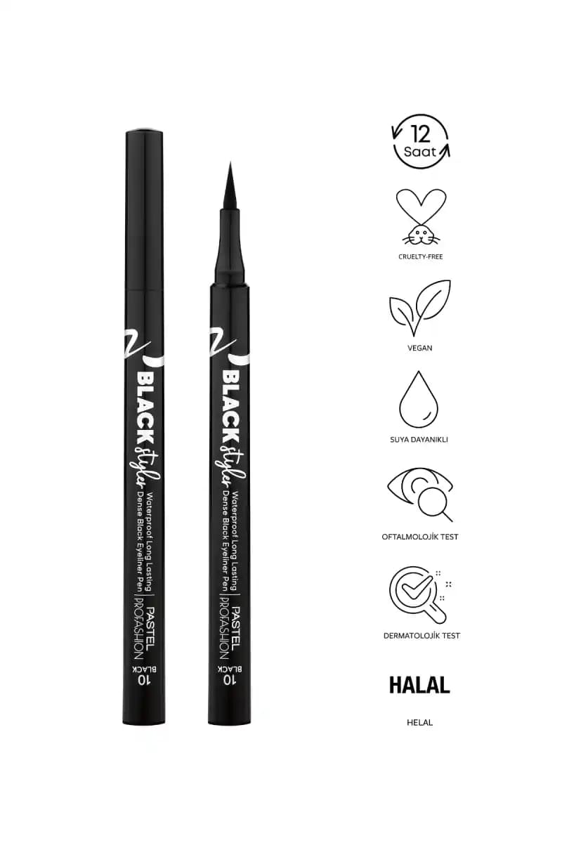 Pastel Siyah Styler Eyeliner ile Gözlerde Zarafet ve Modernlik Yaratın