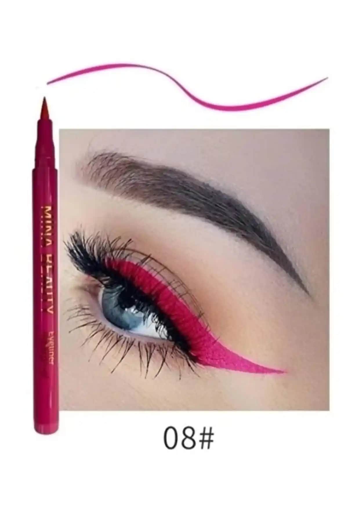 Pembe Eyeliner ile Gözlerinize Renk Katın ve Fark Yaratın Makyaj Trendleri