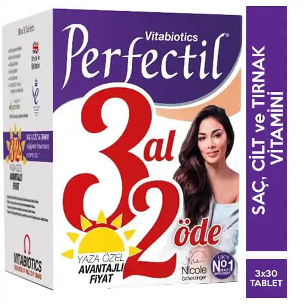 Perfectil Tablet İçeriği ve Cilt, Saç, Tırnak Sağlığına Katkıları Hakkında Bilgi