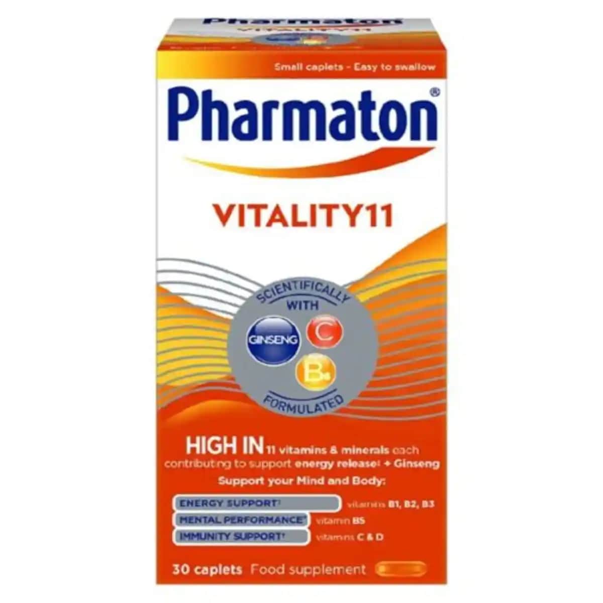 Pharmaton Vitality Kapsül: Enerji ve Bağışıklık Güçlendiren Sağlık Takviyesi