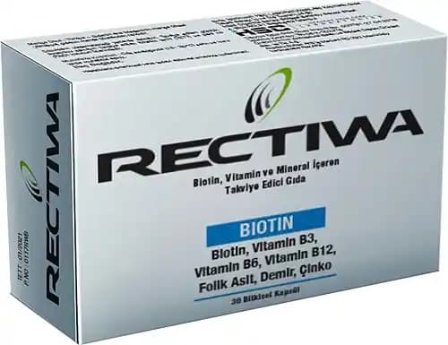 Rectiwa Biotin ile Saç ve Tırnak Sağlığını Güçlendiren Doğal Destek Ürünü