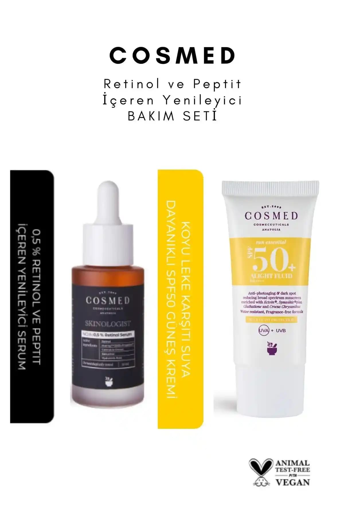 Retinol ve Peptit Birlikte Kullanımı: Doğru Yaklaşımlar ve Cilt Bakımında Etkili Stratejiler