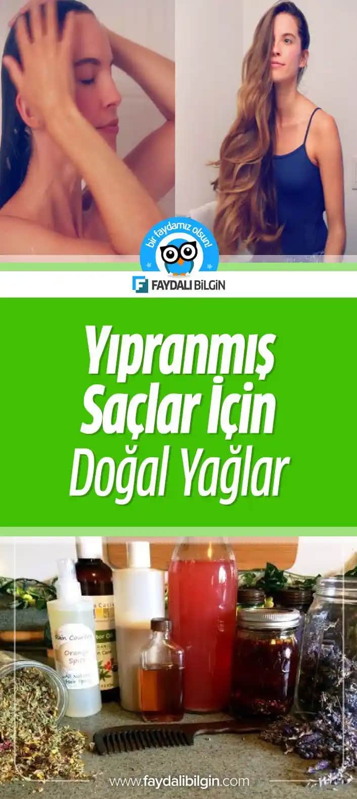 Saç Sağlığı İçin En Faydalı Doğal Yağlar ve Kullanım Yöntemleri Rehberi