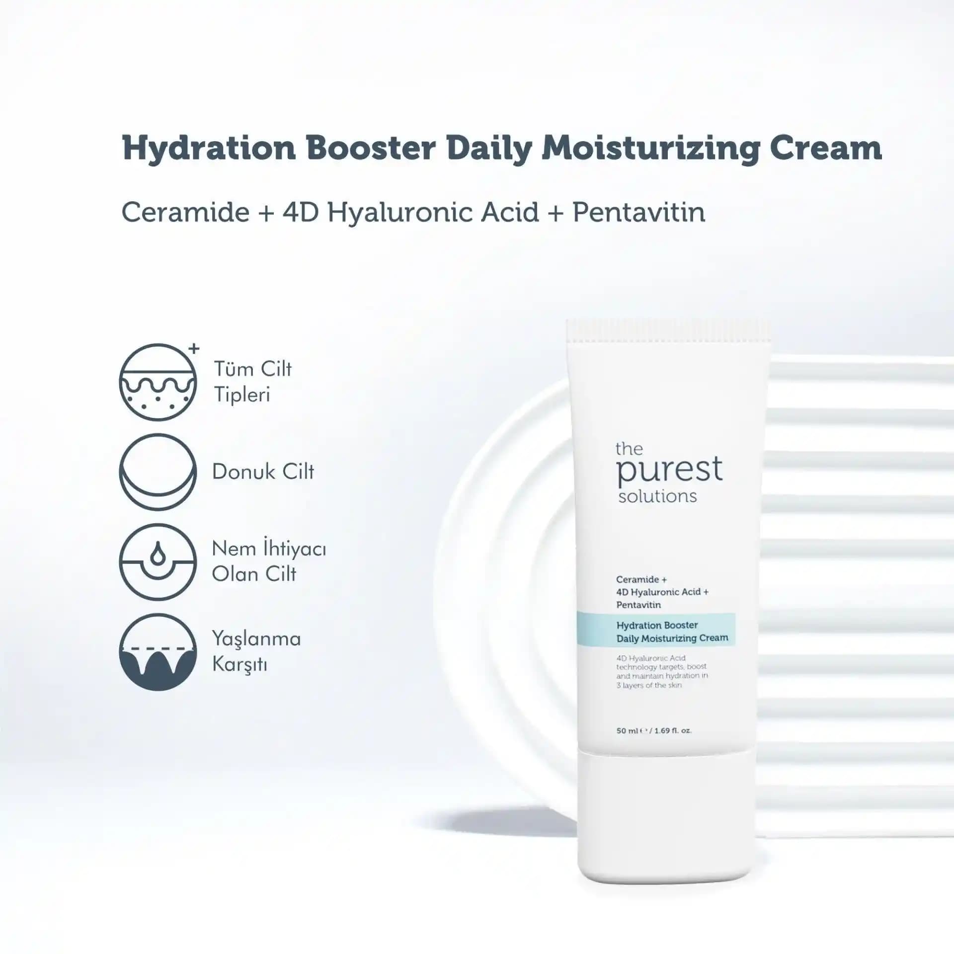 Saf ve Güçlü Cilt Bakımı İçin The Purest Solutions Hydration Booster Ürünü